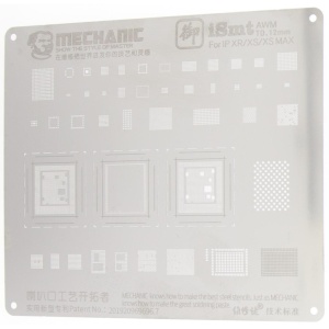 Mechanic, iSmt Series Steel Stencil 3 in 1, iPhone XR, Xs, Xs Max, disponibil pe thenx.net