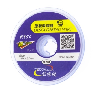 Tresa Mechanic 1.5m x 3.0 mm pentru Dezlipire Si Absorbtie Tin BGA, disponibil pe thenx.net