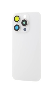 Capac Baterie iPhone 15 Pro, White Titanium - squaregsm.ro