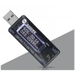 Detector USB cu afisaj digital Sunshine SS-302A - Monitorizare Tensiune Si Curent