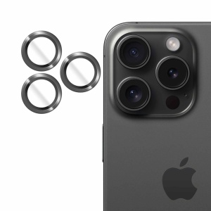 Folie iPhone 15 Pro Max, 15 Pro, individual Camera Lens Protector, Natural Titanium