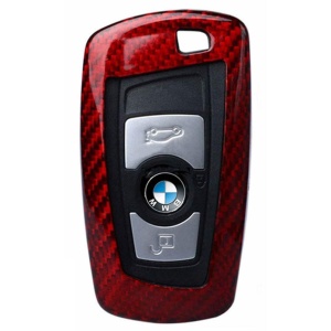Husa BMW Key F-Series, made from Carbon, Glossy Rosu, disponibil pe thenx.net
