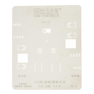 iPhone 11 - 11 Pro Max, dot matrix Face iC, iPhone X - Xs Max, primary color dot matrix, disponibil pe thenx.net