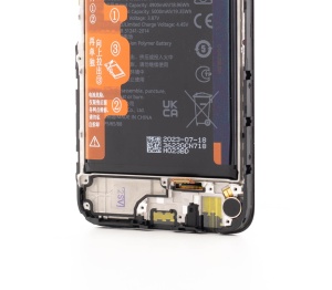 LCD Huawei Honor X6, Negru, OEM Service Pack - pentru înlocuirea ecranului,  disponibil pe thenx.net