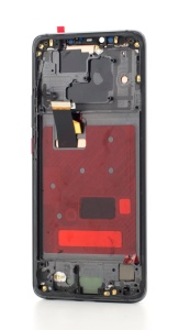 LCD Huawei Mate 20 Pro, Negru + Rama - pentru înlocuirea ecranului,  disponibil pe thenx.net