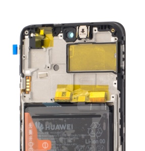 LCD Huawei P Smart 2021, Negru, Service Pack 02354ADC - Img 3
