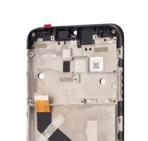 LCD Motorola Moto E7 Plus, Negru + Rama - pentru înlocuirea ecranului,  disponibil pe thenx.net