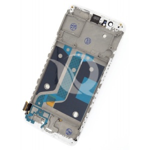 LCD OnePlus 5, Complet, Alb, [OLED] - pentru înlocuirea ecranului,  disponibil pe thenx.net