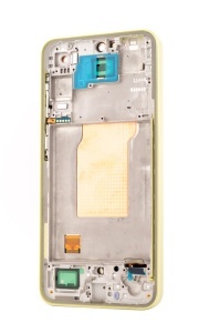 LCD Samsung Galaxy A35 5G A356 + Rama, Galben (Lemon), Service Pack GH82-34221D - thenx.net_1