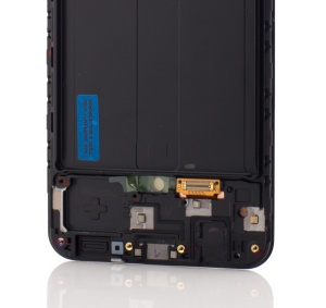 LCD Samsung Galaxy A50, A505, Negru, Service Pack GH82-19204A - Img 4