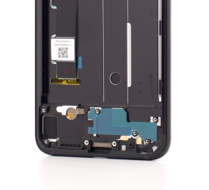 LCD Xiaomi Mi 8, Negru + Rama - pentru înlocuirea ecranului,  disponibil pe thenx.net