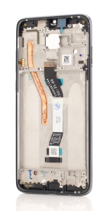 LCD Xiaomi Redmi Note 8 Pro, Negru + Rama - pentru înlocuirea ecranului,  disponibil pe thenx.net