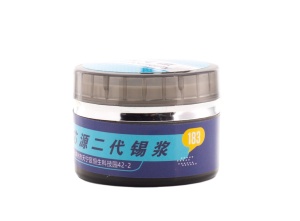 Pasta de Lipit pentru Reballing CPU, 50g, Punct de Topire 183°C, disponibil pe thenx.net