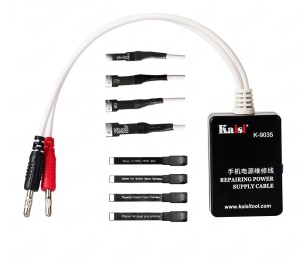 Cablu de Activare Kaisi K-9035 pentru Sursa de Alimentare DC, Compatibil cu iPhone 6 - 14 Pro Max, disponibil pe thenx.net