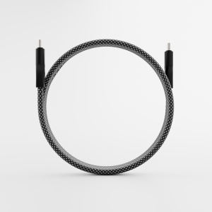 Cablu unTWiST, USB-C to USB-C Magnetic self-looping Cable, 1m, Negru and Silver - Img 6