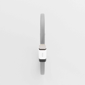 Cablu loopFIT, Type-C to Type-C Magnetic self-looping cable, 1.5m, Silver