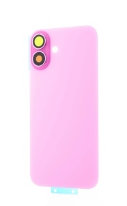 Capac Baterie iPhone 16 Plus, Pink - squaregsm.ro