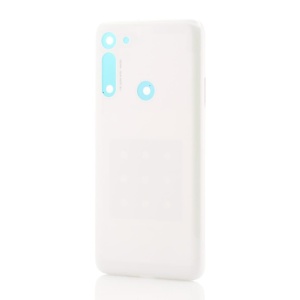 Capac Baterie Motorola Moto G8, Pearl White, disponibil pe thenx.net