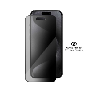 Folie iPhone 15 Pro, Edge to Edge, Privacy Series