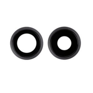 Geam Camera iPhone 11, Rear Camera Holder with Lens, Negru, disponibil pe thenx.net