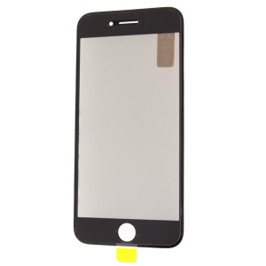 Geam Sticla + OCA iPhone 8 + Rama + Polarizator, Negru, disponibil pe thenx.net