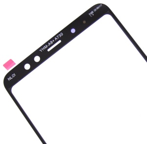 Geam Sticla + OCA Samsung Galaxy A8+ (2018) A730, Negru, compatibil cu Samsung, disponibil pe thenx.net