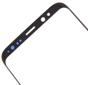 Geam Sticla + OCA Samsung Galaxy S8, G950, Negru, compatibil cu Samsung, disponibil pe thenx.net