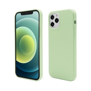 Husa iPhone 12 Pro Max, Clip-On Soft Touch Silk Series, Green, disponibil pe thenx.net