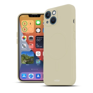 Husa iPhone 13 mini Soft Pro Ultra, Compatibil MagSafe, Milky Alb, disponibil pe thenx.net