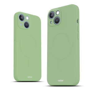 Husa iPhone 14 Plus, Soft Pro Ultra, Compatibil MagSafe, Mint Green, disponibil pe thenx.net