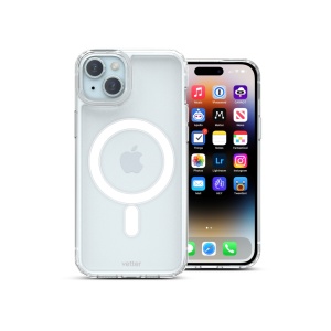 Husa iPhone 15 Plus, Compatibil MagSafe, Soft Pro, Transparent, disponibil pe thenx.net