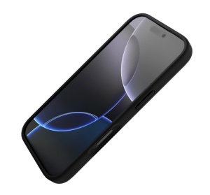 Huse iPhone 16 Pro Max, Clip-On Soft Touch Silk Series Compatibil MagSafe, Negru - thenx.net_1
