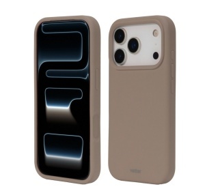 Husa iPhone 17 Pro, Clip-On Soft Touch Silk Series MagSafe Compatible, Desert Titanium - thenx.net