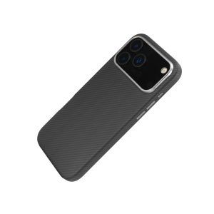 Husa iPhone 17 Pro Max, Clip-On MagSafe Compatible, Aramid Fiber, Hybrid Kevlar, Enhanced Protection, Black - thenx.net