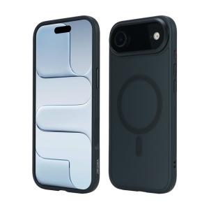 Husa iPhone Air, Clip-On Hybrid, Matt, MagSafe Compatible, Black - thenx.net