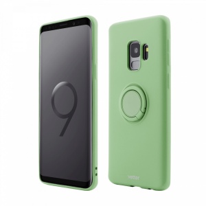 Husa Samsung Galaxy S9, Soft Pro with Magnetic iStand, Green - Img 2