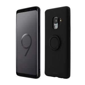 Husa Samsung Galaxy S9, Soft Pro with Magnetic iStand, Negru, compatibil cu Samsung, disponibil pe thenx.net