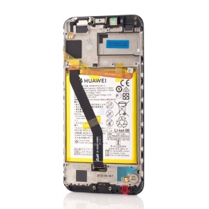 LCD Huawei Y6 (2018), Negru, OEM Service Pack 02351WLJ