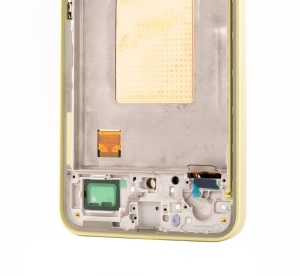 LCD Samsung Galaxy A35 5G A356 + Rama, Galben (Lemon), Service Pack GH82-34221D - thenx.net_2