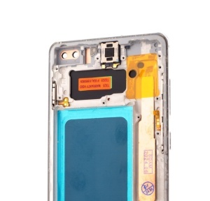 Ecran Samsung Galaxy S10+, G975, Alb, [OLED2], Handmade - thenx.net_#