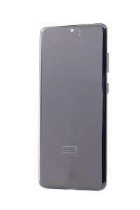 LCD Samsung Galaxy S20 Plus 5G G986, Negru + Rama, [OLED]