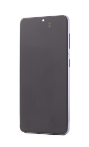 LCD Samsung Galaxy S21 5G, G991, Negru + Rama, [OLED]