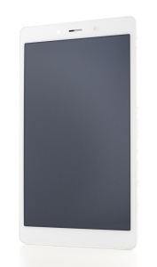 LCD Samsung Galaxy Tab A 8.0 (2019), T295, Alb + Rama