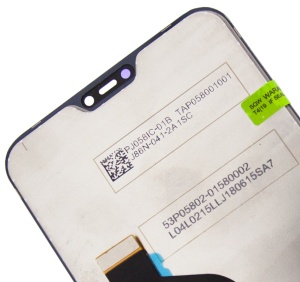 LCD Xiaomi Mi A2 Lite (Redmi 6 Pro) + Touch, Negru - pentru înlocuirea ecranului,  disponibil pe thenx.net