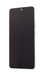 LCD Xiaomi Redmi Note 14 5G, cu Rama, Albastru, Service Pack 56001800O1700
