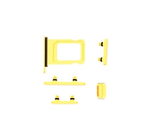 Side Key iPhone 14, 14 Plus, SET, Yellow, disponibil pe thenx.net