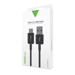 Cablu USB-C,, Vetter GO, Negru - Img 3