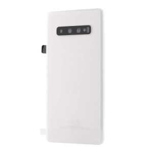 Capac Baterie Samsung Galaxy S10+, G975F, Prism White, OEM - squaregsm.ro