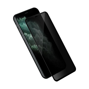 Folie iPhone 11 Pro Max, Folie iPhone Xs Max Full Frame Privacy Glass, Negru, disponibil pe thenx.net