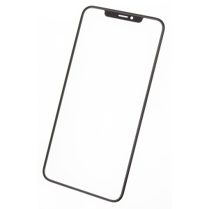 Geam Sticla + OCA iPhone Xs Max, Negru